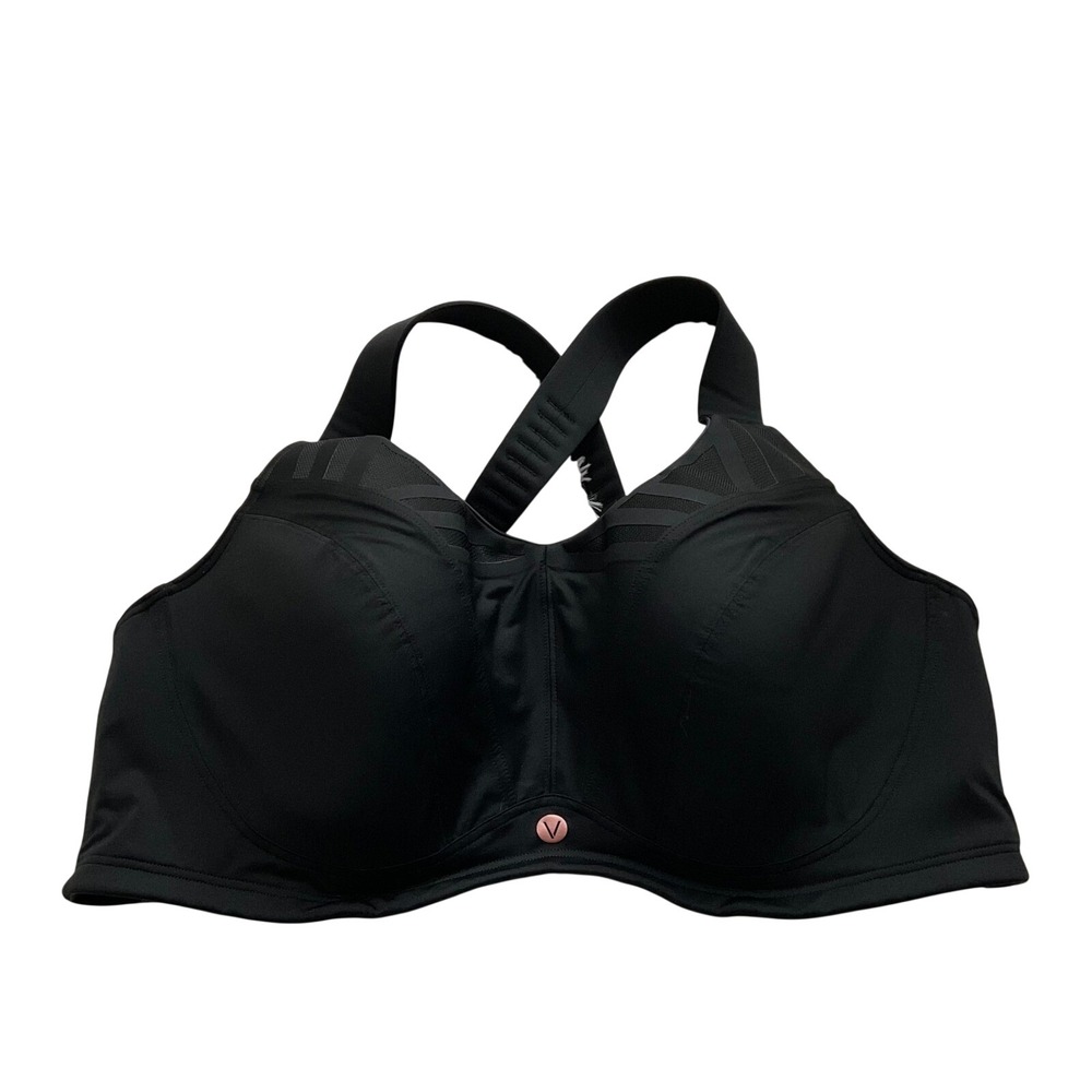 LIVI Black Max Support Underwire Sports Bra - Size 46DD‎ Athletic Training Gym
